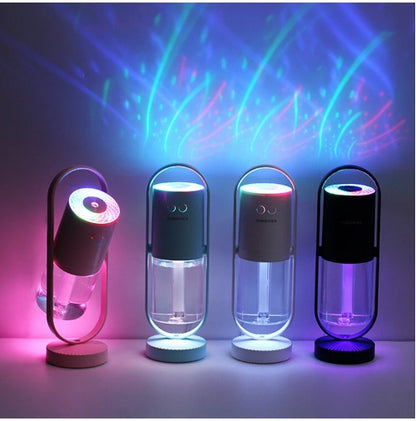 Magic Shadow USB Air Humidifier For Home With Projection Night Lights Ultrasonic | Car, Home, Office